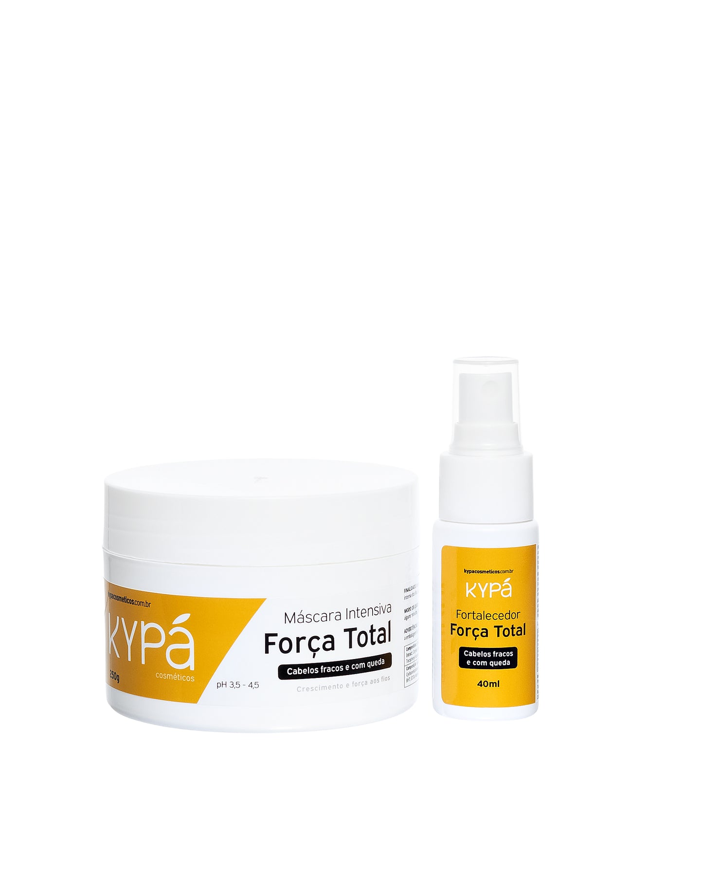 Kit Força total - Fortalecedor + Mascara
