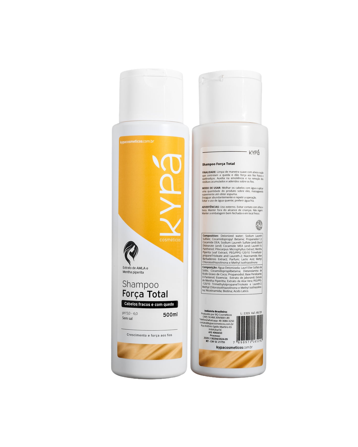Shampoo Força Total 500ml