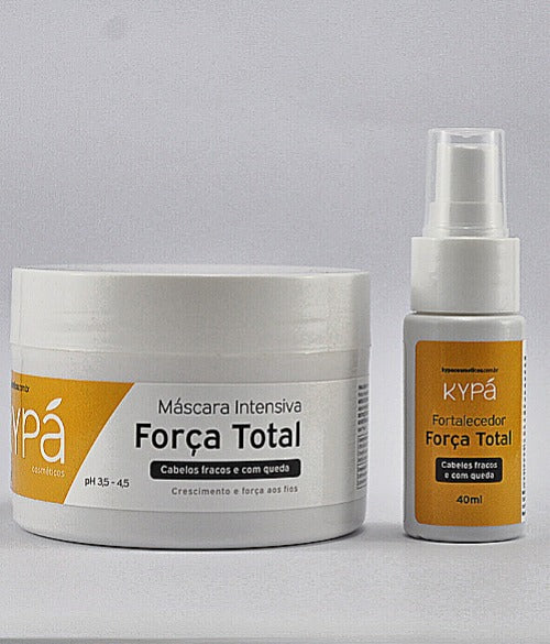 Kit Força total - Fortalecedor + Mascara