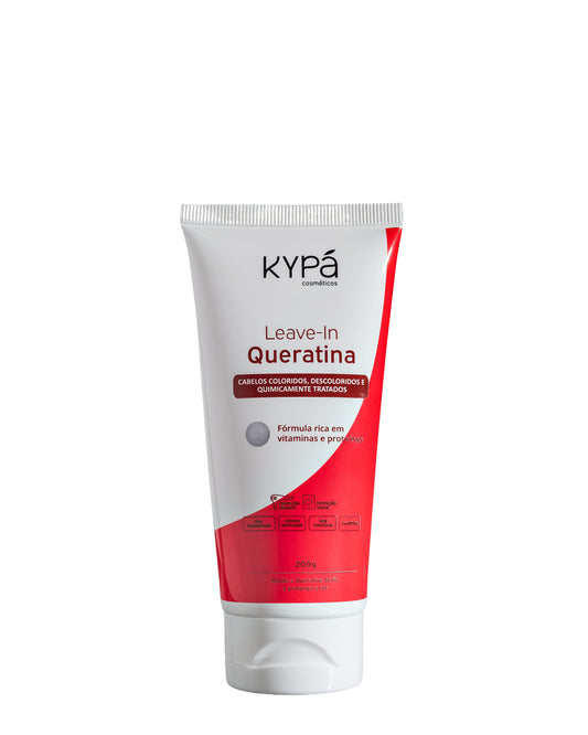 Leave In Queratina 200g - cabelos mistos e tingidos